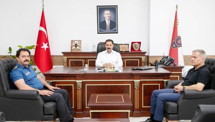 VALİ MASATLI’DAN EMNİYET MÜDÜRÜ GÖKÇE’YE ZİYARET