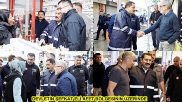 DEVLETİN ŞEFKAT ELİAFET BÖLGESİNİN ÜZERİNDE