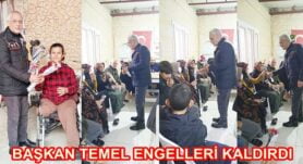 BAŞKAN TEMEL ENGELLERİ KALDIRDI