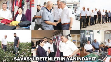 “ÇİFTÇİMİZİN AYAKTA KALMASINI HER ZAMAN DESTEKLEYECEĞİZ”