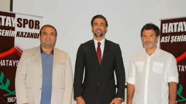 HATAYSPOR  ÖMER ERDOĞAN’A  EMANET