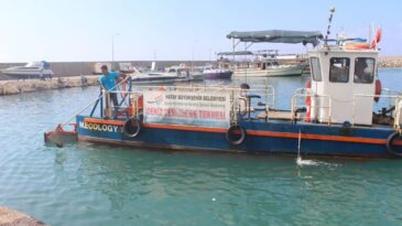 HBB DENİZ VE SAHİL TEMİZLİĞİ ÇALIŞMALARINI SÜRDÜRÜYOR