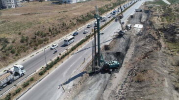 Hatay Büyükşehir’den  Katlı Dönel Kavşak