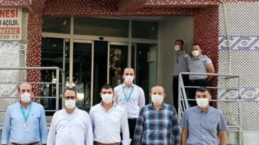 Mustafa Hambolat, Sağlık Hizmetlerini yerinde inceledi