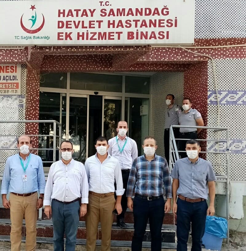 Mustafa Hambolat, Sağlık Hizmetlerini yerinde inceledi