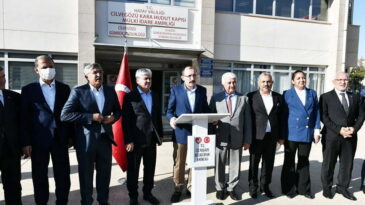 Ticaret Bakanı Mehmet Muş, Cilvegözü Gümrük Kapısı’nda inceleme yaptı