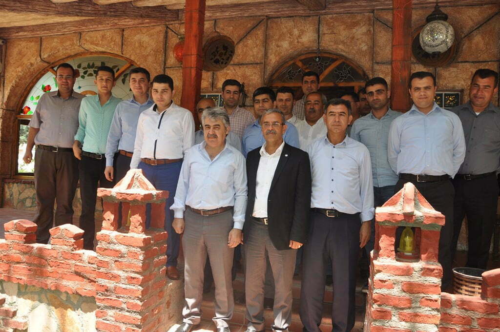 Büro-Memur- Sen üyeleri yemekte buluştu