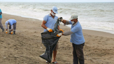 MAVİ SULARDAN 482 TON ATIK UZAKLAŞTIRILDI