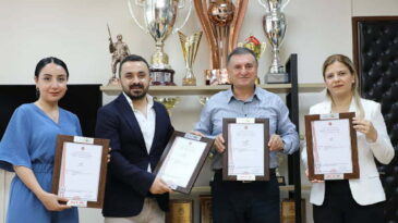 Hatay Büyükşehir  tescil belgesi aldı