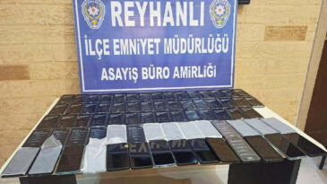 72 ADET KAÇAK CEP TELEFONU ELE GEÇİRİLDİ