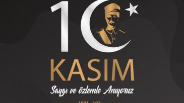 Başkan Hacıoğlu’nun 10 Kasım Atatürk’ü Anma Günü Mesajı