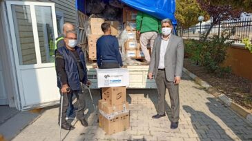 UNHCR Birleşmiş Milletler Mülteciler Yüksek Komiserliği (BMMYK)  Hatay Temsilciliğinden Reyhanlı Belediyesine Hijyen ve Temizlik Malzemesi