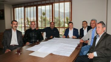 Reyhanlı Küçük Sanayi Yapı Kooperatifi’nden Başkan Savaş’a Ziyaret