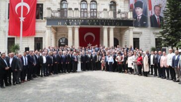 Hatay’da, Bayramlaşma Töreni Gerçekleştirildi