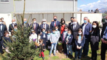 Vali Doğan Fidan Dikim Törenine Katıldı