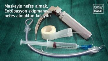 Maskeyle nefes almak kolay