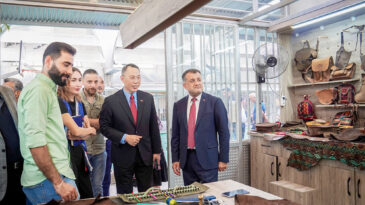 TAYVAN BÜYÜKELÇİLİĞİ 4 ÜNİTEYİ REYHANLI BELEDİYESİNE BAĞIŞLADI