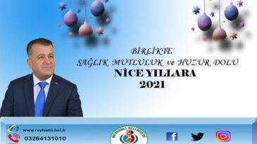 Başkan Hacıoğlu’nun Yeni Yıl Mesajı