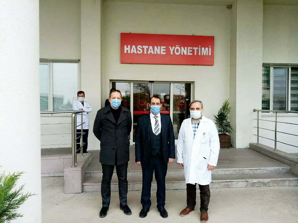 Bayrakçıoğlu’na geçmiş olsun ziyareti
