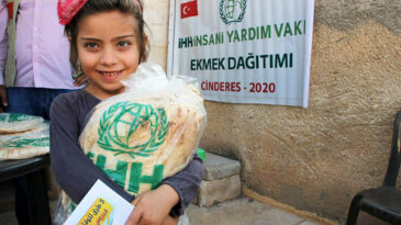 İHH Suriye’de bir yılda 153 milyon adet emek dağıttı