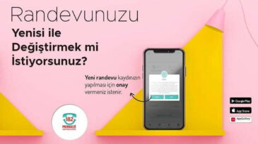 Tek işlemde randevu değişikliği yapabilirsiniz