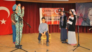 Reyhanlı’da Çanakkale Zaferi’nin 102’nci yıldönümü kutlandı