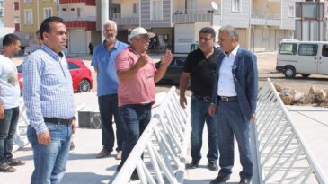 Modern Yeni Semt Pazarı Yapımı Devam Ediyor