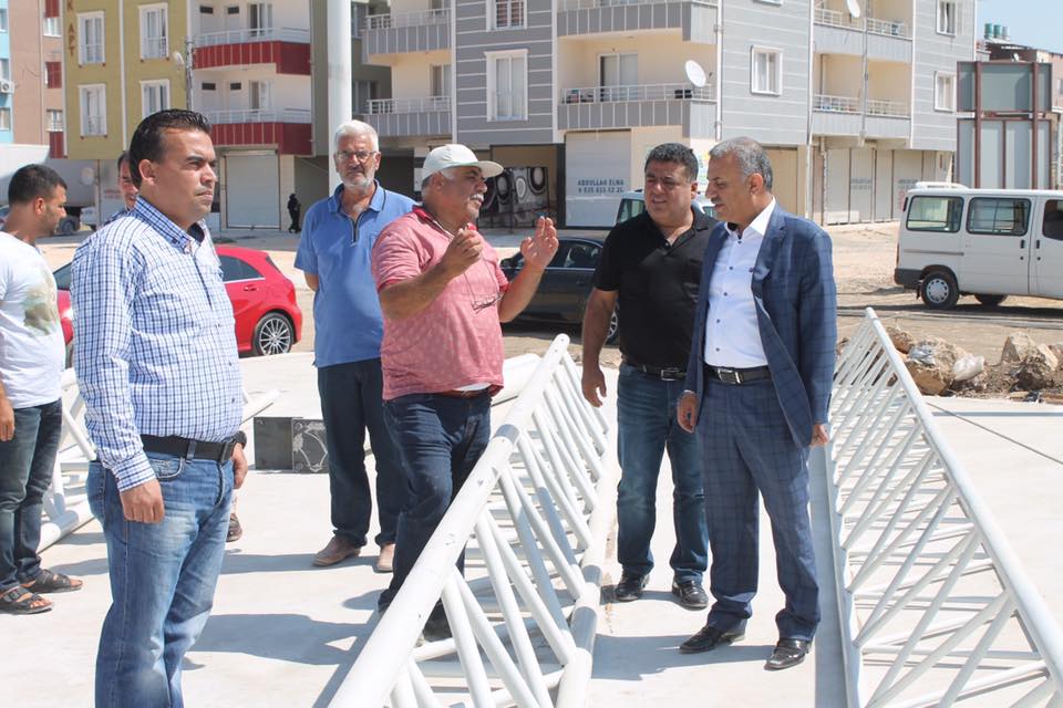 Modern Yeni Semt Pazarı Yapımı Devam Ediyor