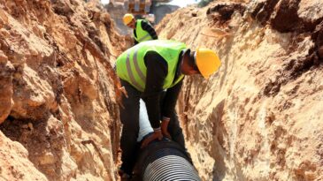 CÜDEYDE MAHALLESİ’NE 1193 METRE KANALİZASYON