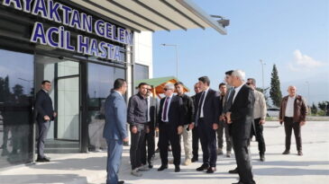 Vali Doğan, Arsuz’da İncelemelerde Bulundu