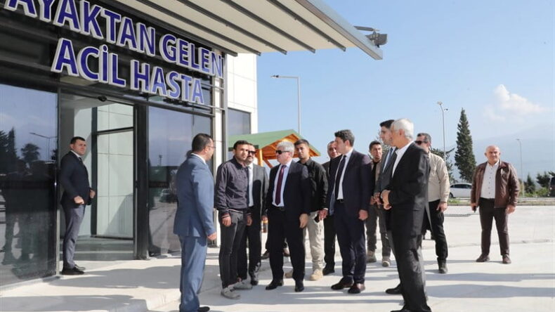 Vali Doğan, Arsuz’da İncelemelerde Bulundu
