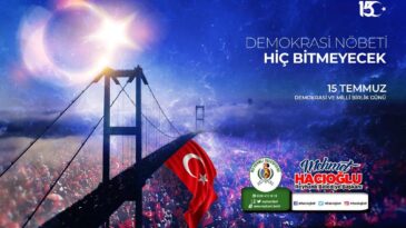 Başkan Hacıoğlu’nun 15 Temmuz Demokrasi ve Milli Birlik Günü Mesajı