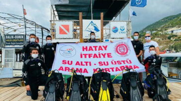 HBB su altı ve su üstü arama kurtarma ekibi kurdu