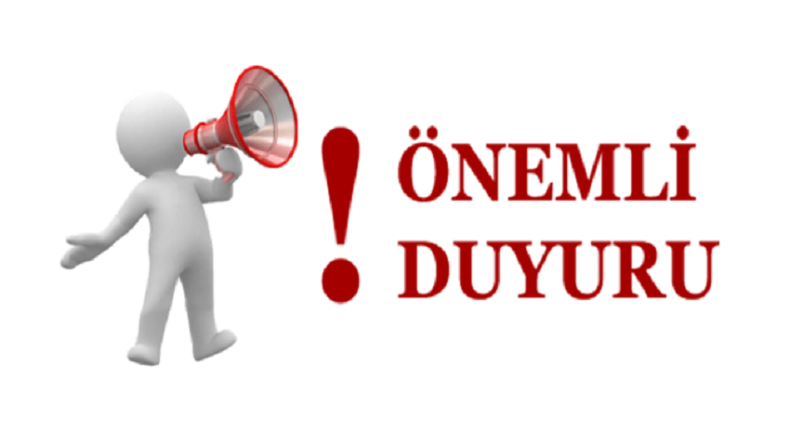 REYHANLI VERGİ DAİRESİNDEN DUYURU
