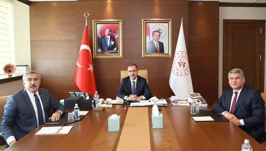 Yayman ve Toksöz Kasapoğlu’nu Stad Açılışına Davet Etti