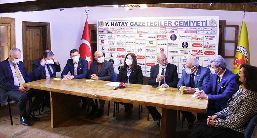 İYİ PARTİ HEYETİ’NDEN HGC’YE ZİYARET
