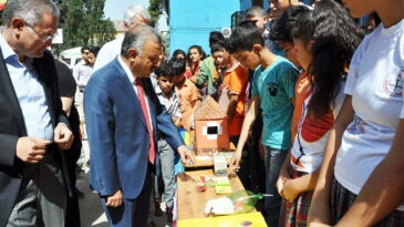 Reyhanlı’da Tübitak 4006 bilim fuarı