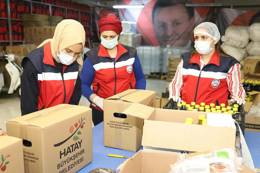 HBB EL EMEĞİ ÜRÜNLERİ İHTİYAÇ SAHİPLERİNE ULAŞTIRDI