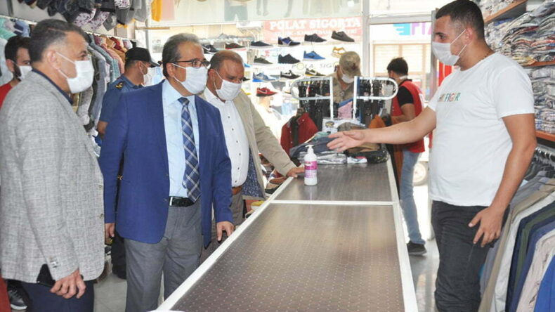 Reyhanlı’da Covid-19 denetimleri devam ediyor