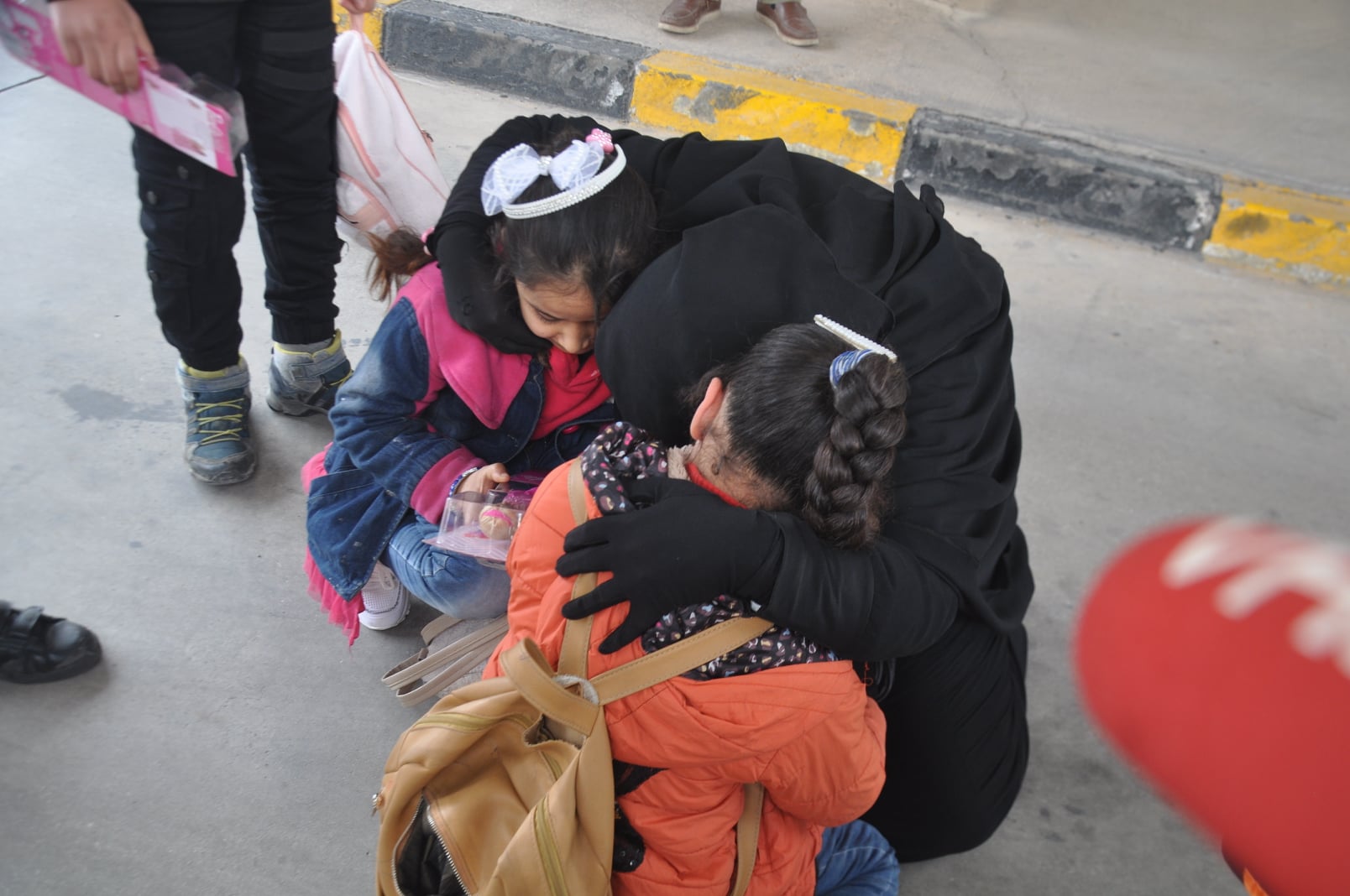 2 yıllık hasret Cilvegözü Gümrük Kapısı’nda sona erdi