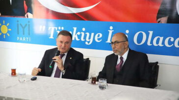 BAŞKAN SAVAŞ’TAN İYİ PARTİ’YE ZİYARET