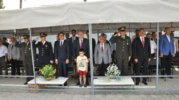 Reyhanlı’da 19 Mayıs törenle kutlandı