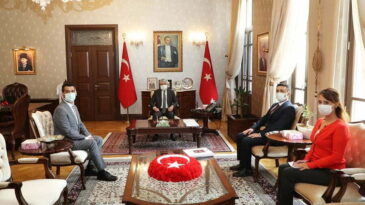 Vali Doğan’a Nezaket Ziyareti