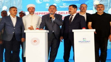 Özhaseki ”Allah izin verirse birçok evi debir sene içerisinde bitireceğiz”