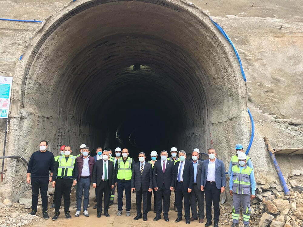 REYHANLI BARAJINDA İNCELEMELERDE BULUNDULAR