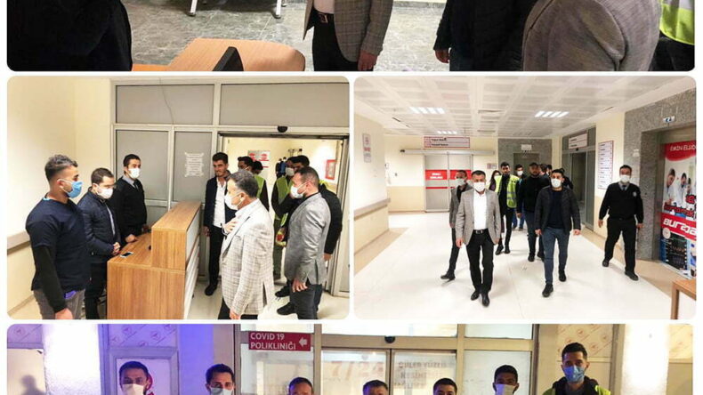 Başkan Hacıoğlu sağlıkçıları unutmadı