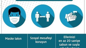 Sosyal mesafeyi koruyun