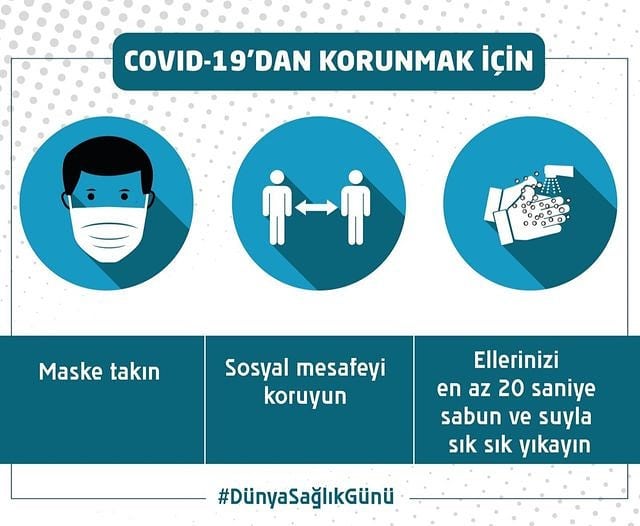 Sosyal mesafeyi koruyun