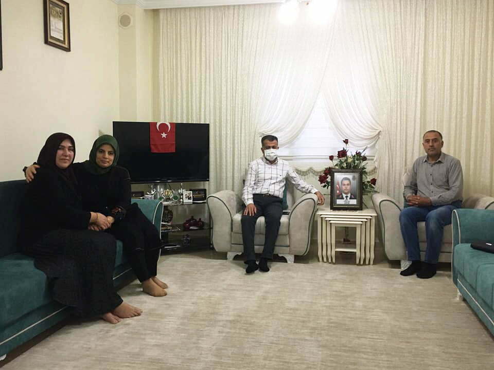 Başkan Hacıoğlu iftarını şehit ailesiyle birlikte yaptı