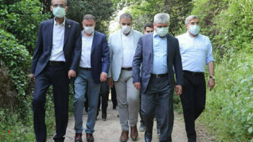 Vali Doğan, Harbiye Şelalesinde incelemelerde bulundu